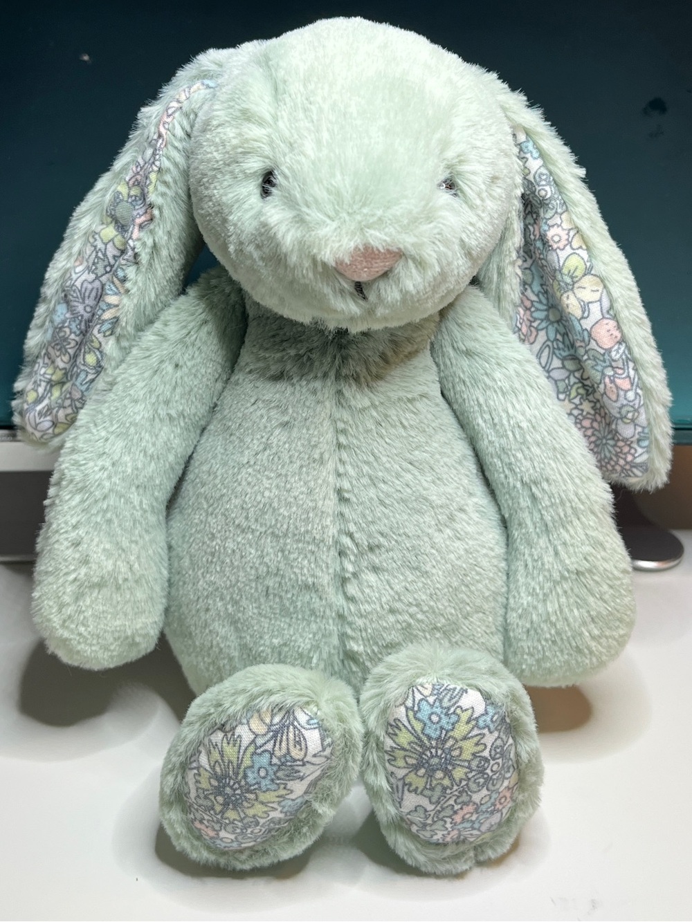 Jellycat Small Bashful Sage Blossom Bunny